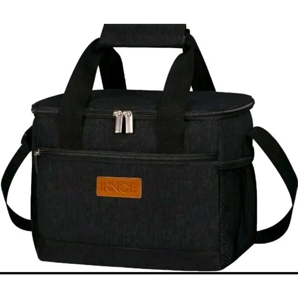 iknoe Large Cooler Bag Collapsible 8.5L Insulated Bags Leakproof Lunch Cooler